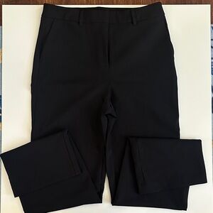 Rachel Zoe Black Wonen's Dress Pants - Flat Front Tailored Style